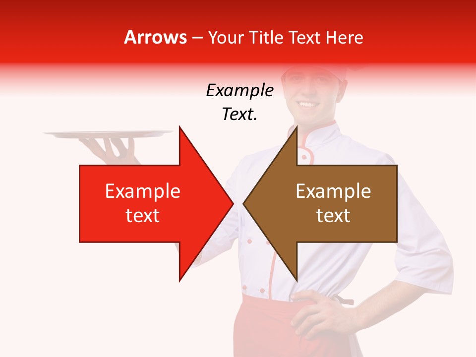 Catering Empty Worker PowerPoint Template