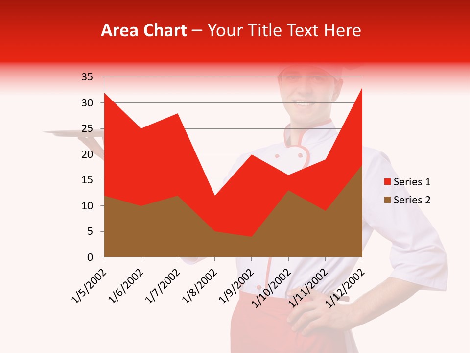 Catering Empty Worker PowerPoint Template