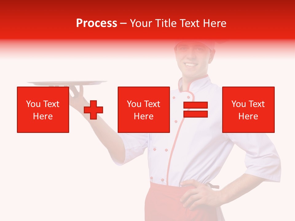 Catering Empty Worker PowerPoint Template