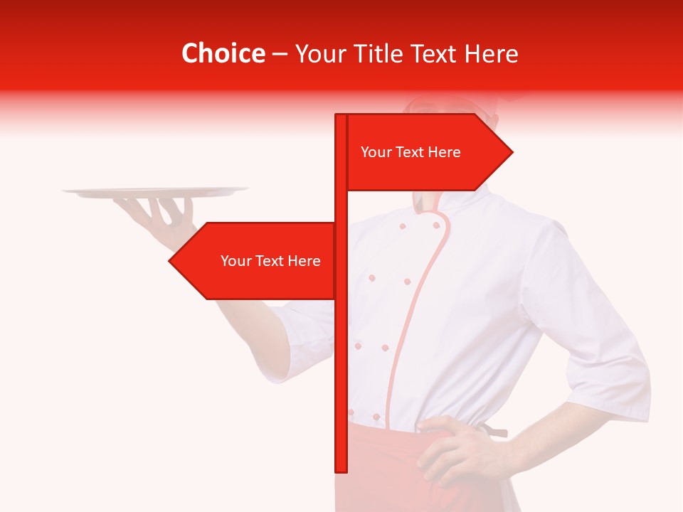 Catering Empty Worker PowerPoint Template