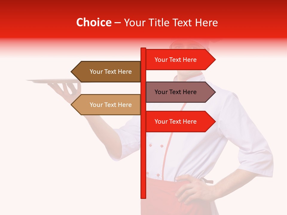 Catering Empty Worker PowerPoint Template