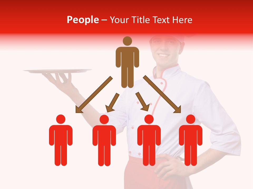 Catering Empty Worker PowerPoint Template