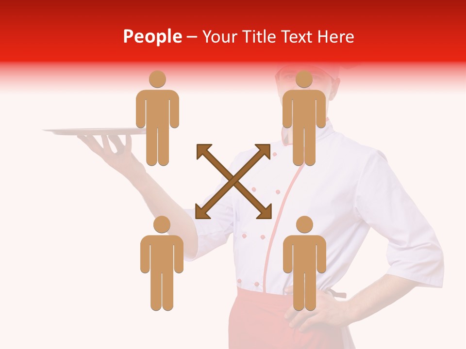 Catering Empty Worker PowerPoint Template