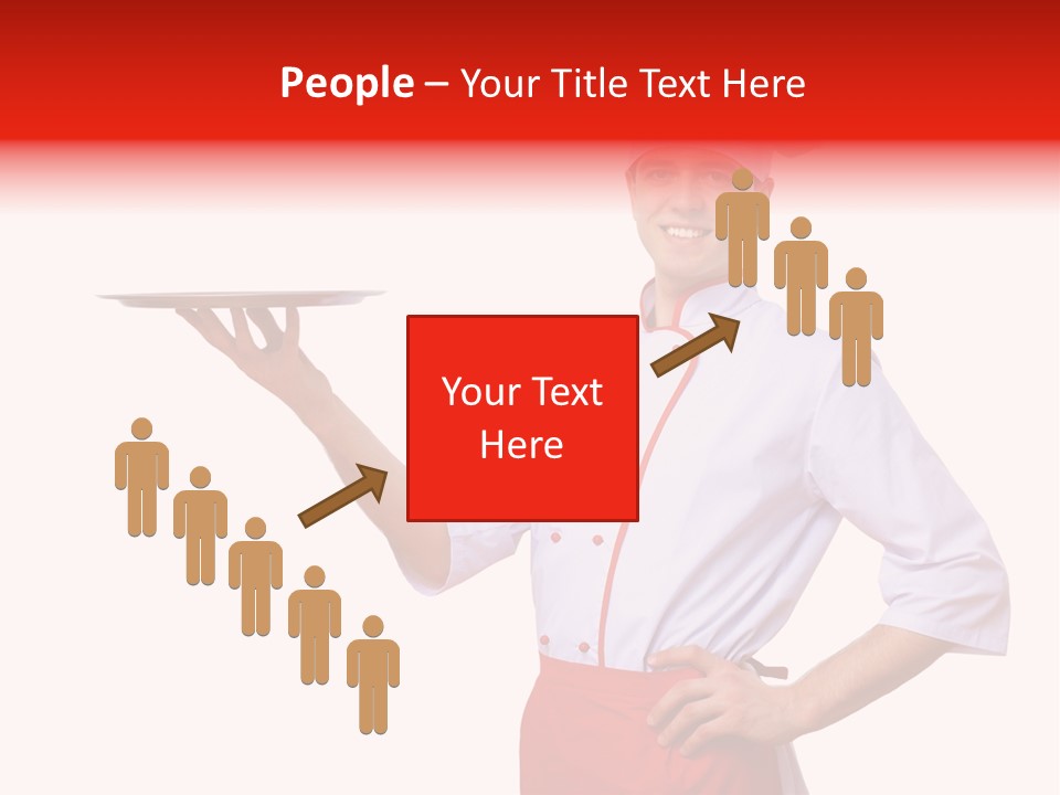 Catering Empty Worker PowerPoint Template