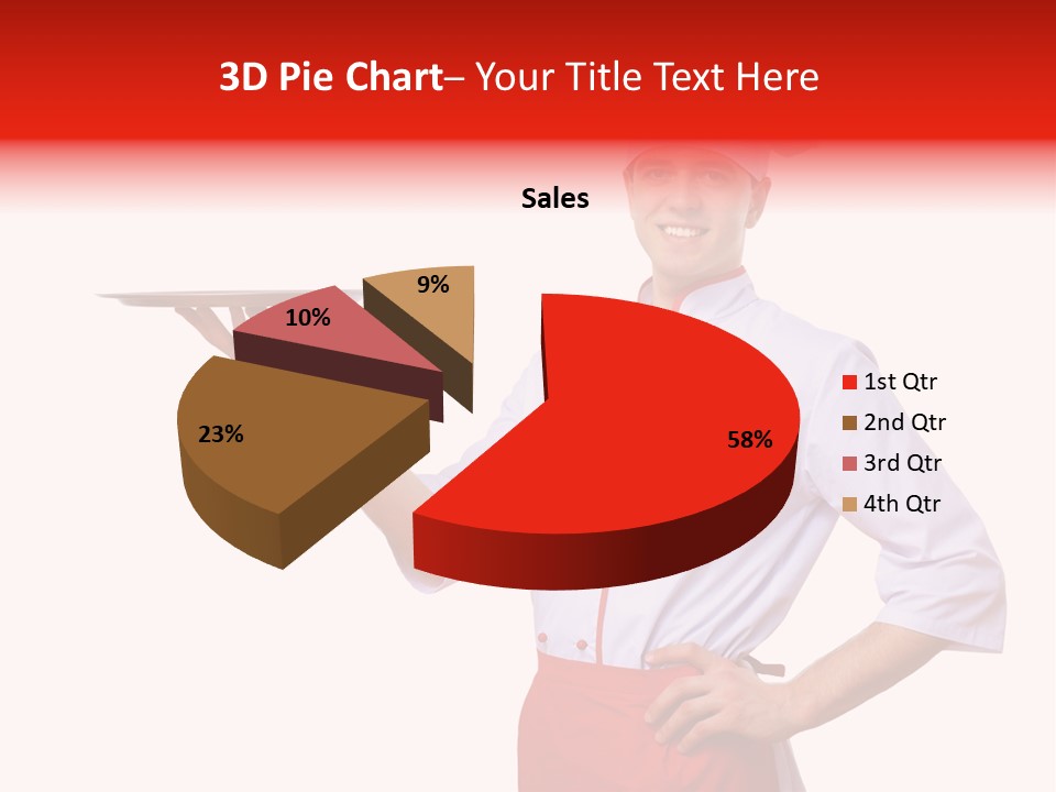 Catering Empty Worker PowerPoint Template