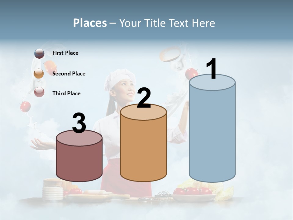 Cooking Apron Beautiful PowerPoint Template