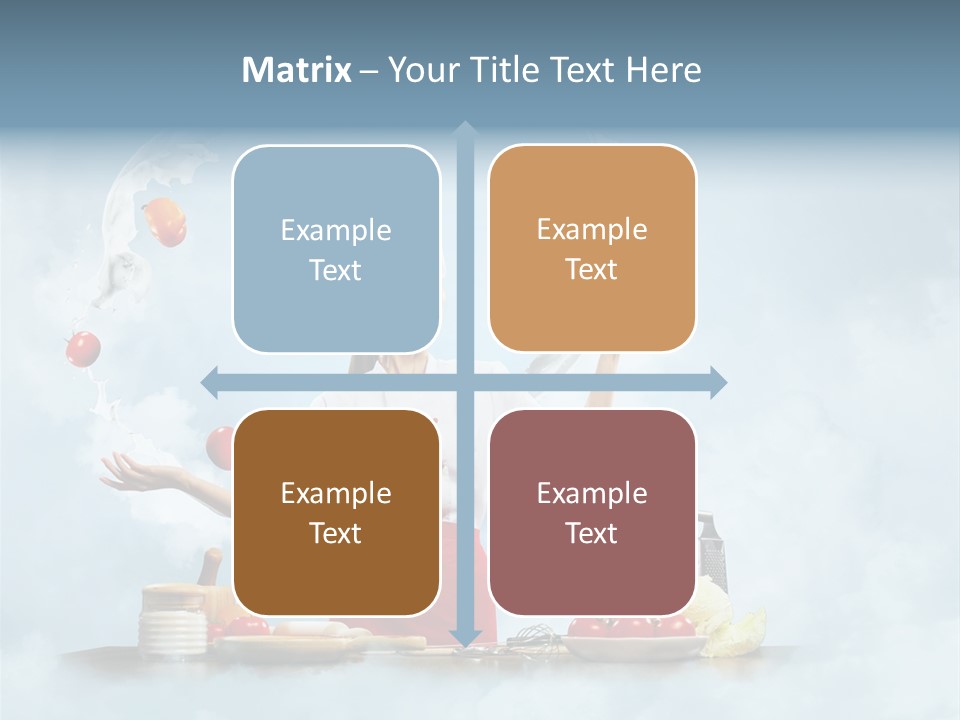 Cooking Apron Beautiful PowerPoint Template