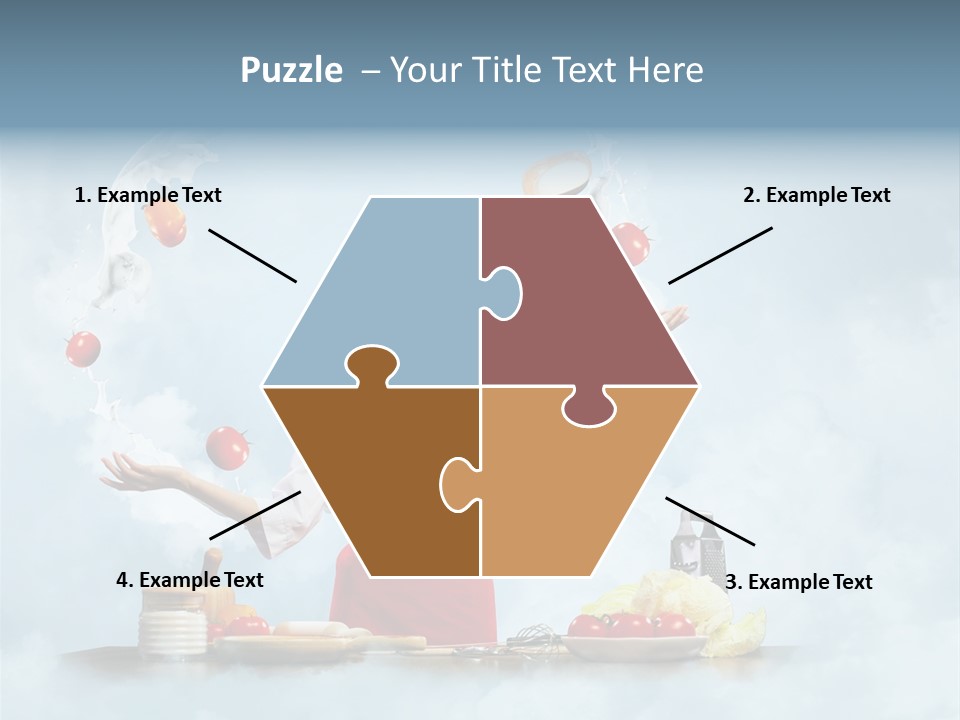 Cooking Apron Beautiful PowerPoint Template