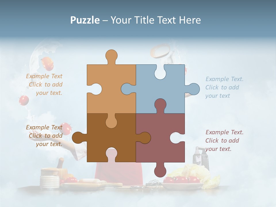 Cooking Apron Beautiful PowerPoint Template