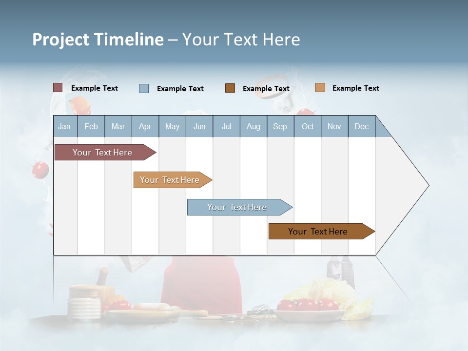 Cooking Apron Beautiful PowerPoint Template