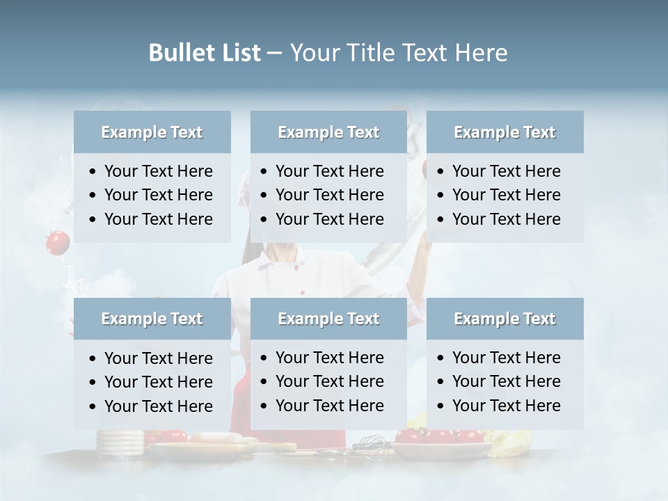 Cooking Apron Beautiful PowerPoint Template