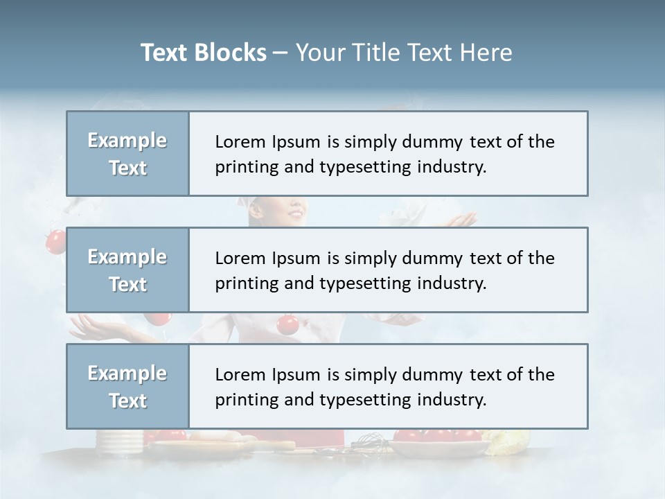 Cooking Apron Beautiful PowerPoint Template