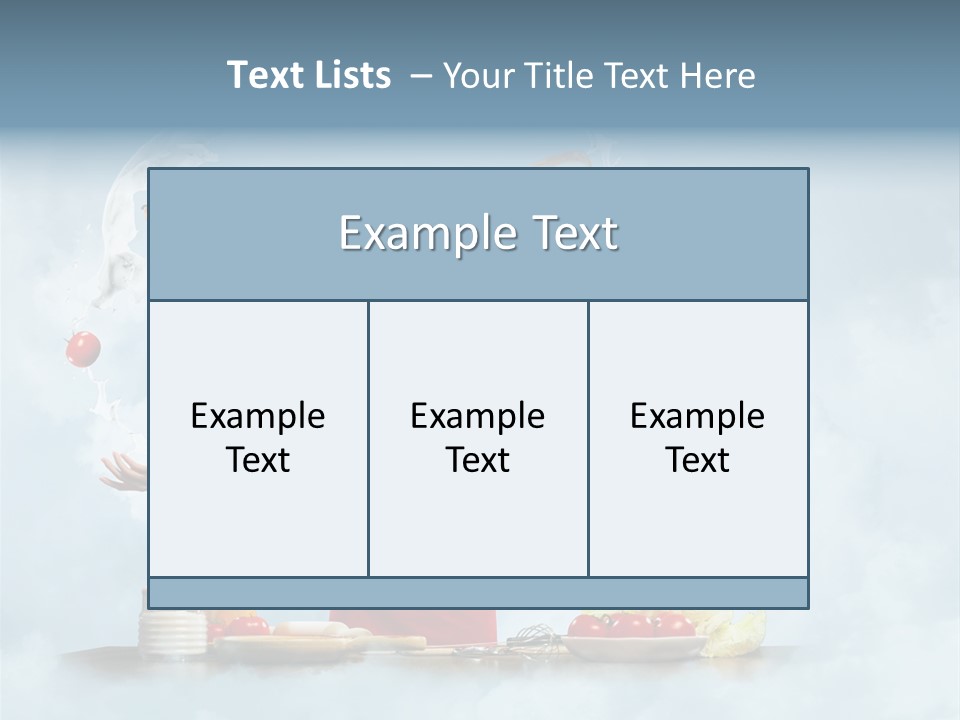 Cooking Apron Beautiful PowerPoint Template