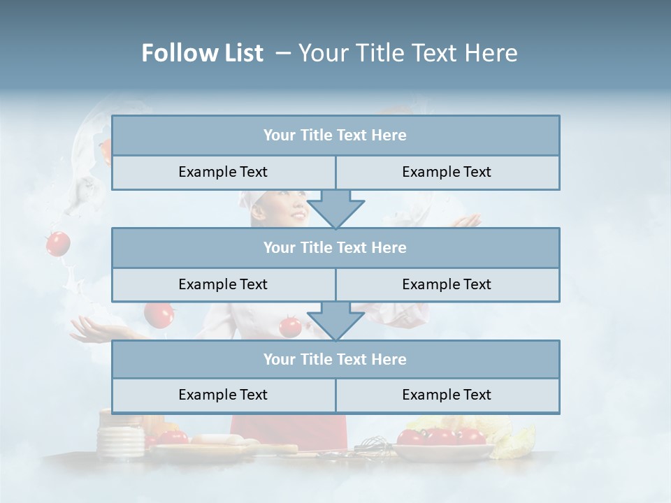 Cooking Apron Beautiful PowerPoint Template
