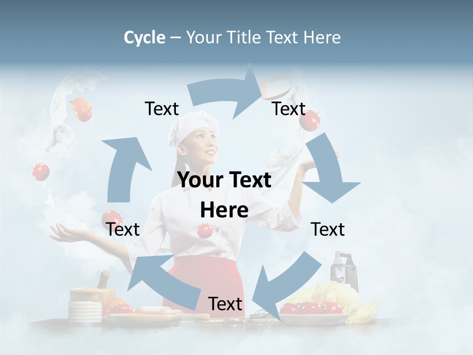 Cooking Apron Beautiful PowerPoint Template