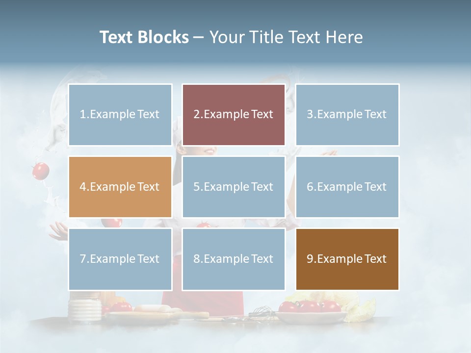 Cooking Apron Beautiful PowerPoint Template