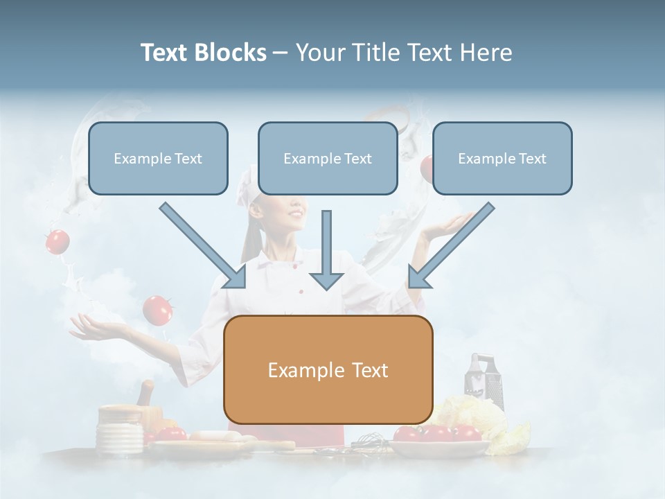Cooking Apron Beautiful PowerPoint Template