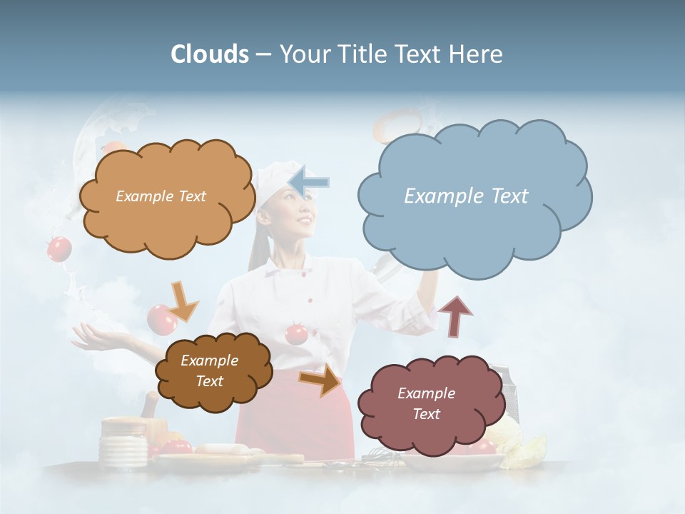 Cooking Apron Beautiful PowerPoint Template