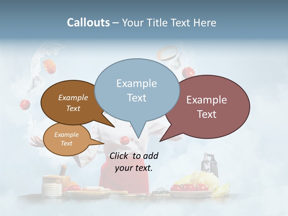 Cooking Apron Beautiful PowerPoint Template