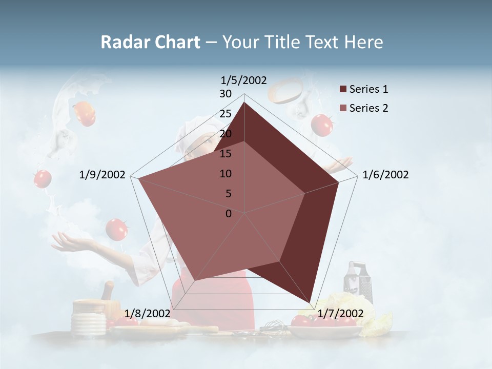 Cooking Apron Beautiful PowerPoint Template