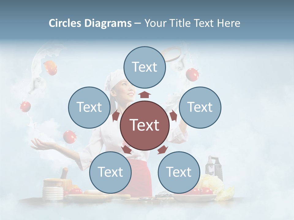 Cooking Apron Beautiful PowerPoint Template