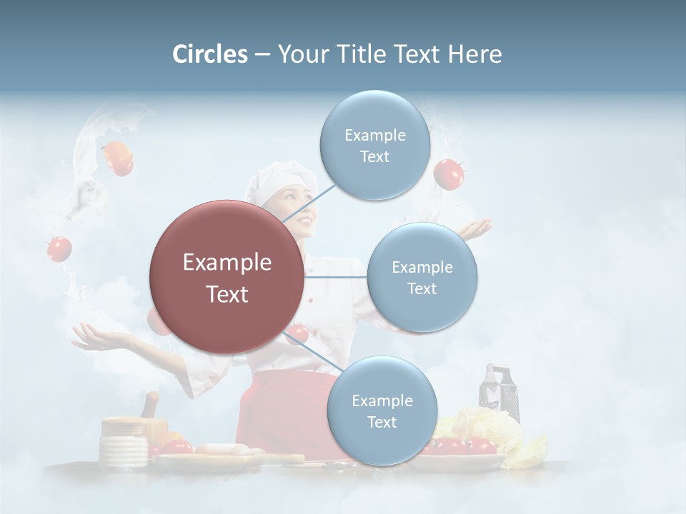 Cooking Apron Beautiful PowerPoint Template