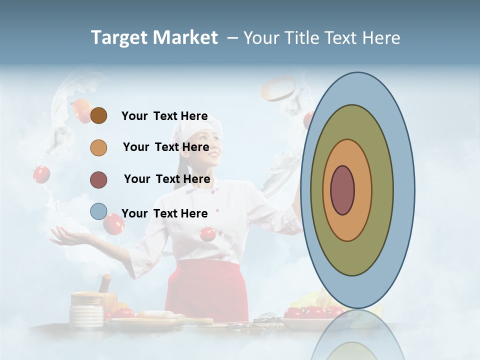 Cooking Apron Beautiful PowerPoint Template