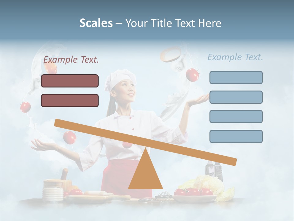 Cooking Apron Beautiful PowerPoint Template