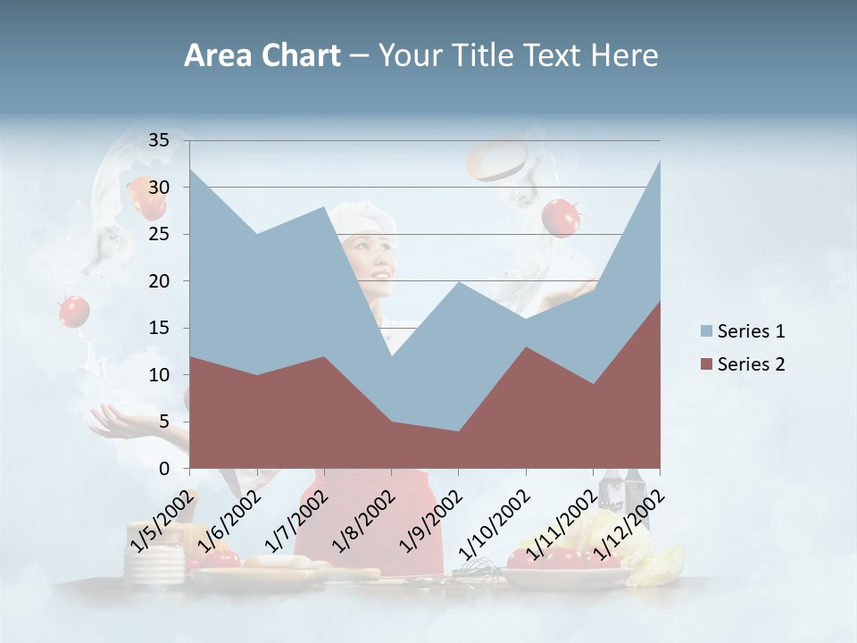 Cooking Apron Beautiful PowerPoint Template