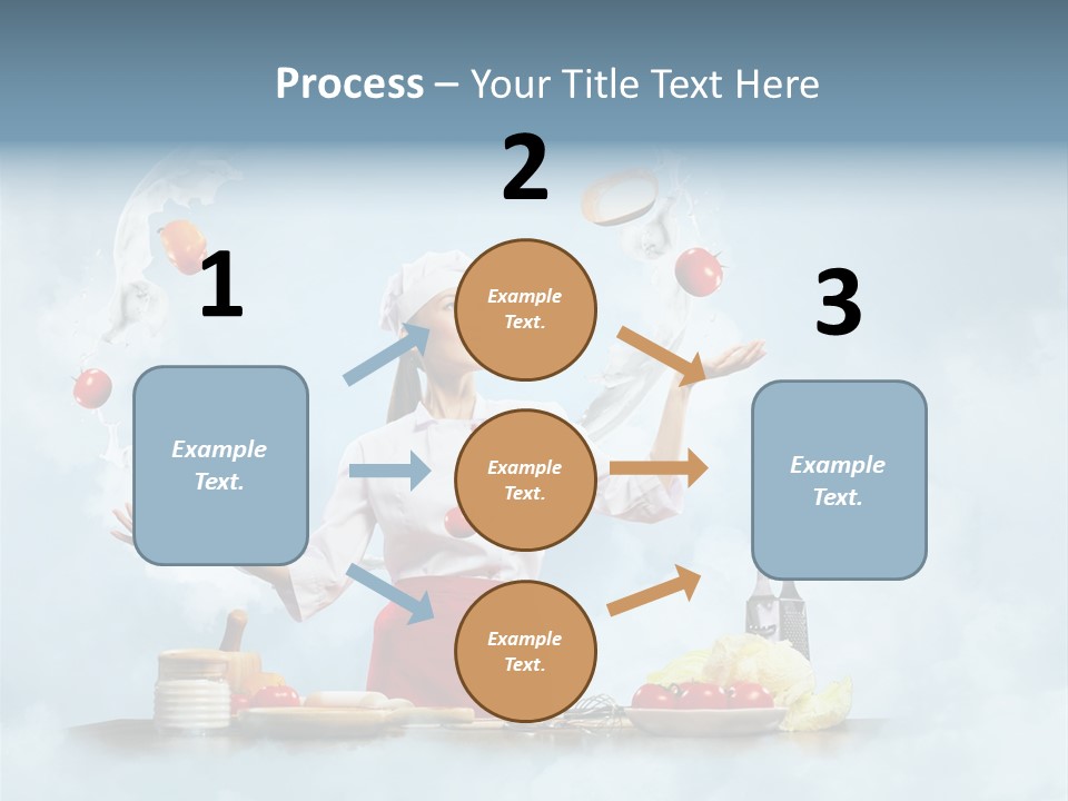 Cooking Apron Beautiful PowerPoint Template