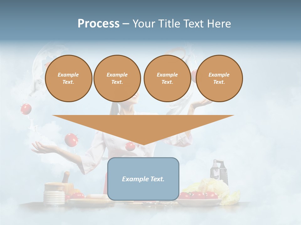 Cooking Apron Beautiful PowerPoint Template