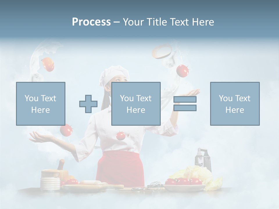 Cooking Apron Beautiful PowerPoint Template