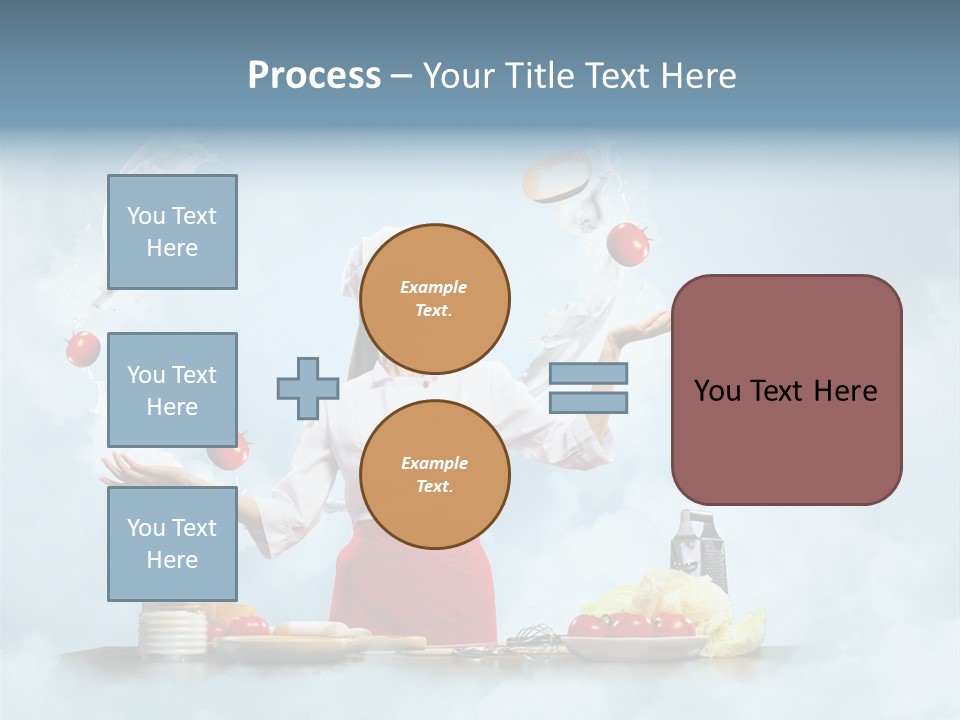 Cooking Apron Beautiful PowerPoint Template