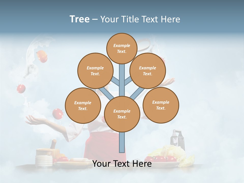 Cooking Apron Beautiful PowerPoint Template