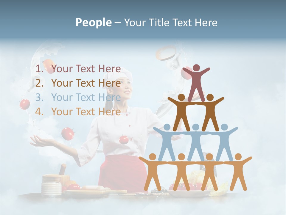 Cooking Apron Beautiful PowerPoint Template