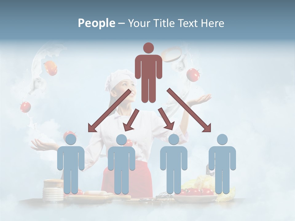 Cooking Apron Beautiful PowerPoint Template