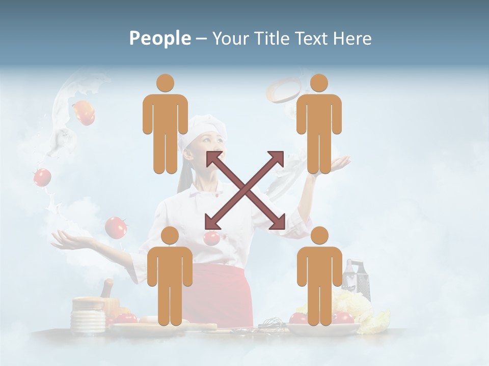 Cooking Apron Beautiful PowerPoint Template