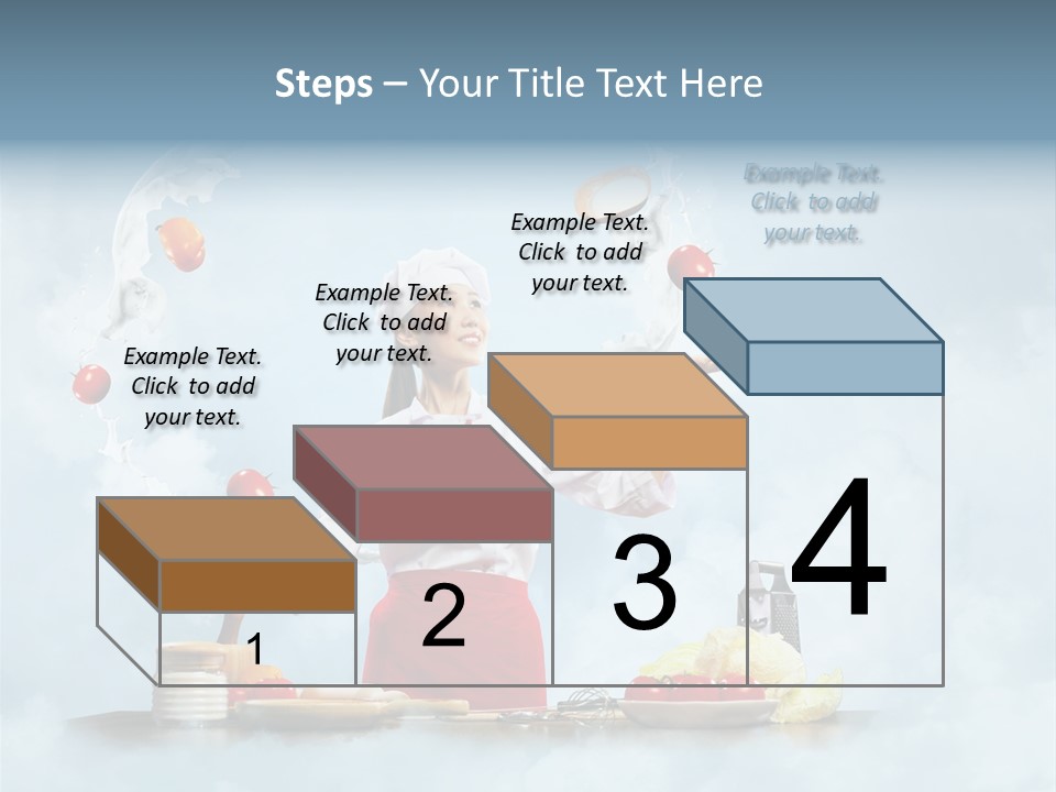 Cooking Apron Beautiful PowerPoint Template