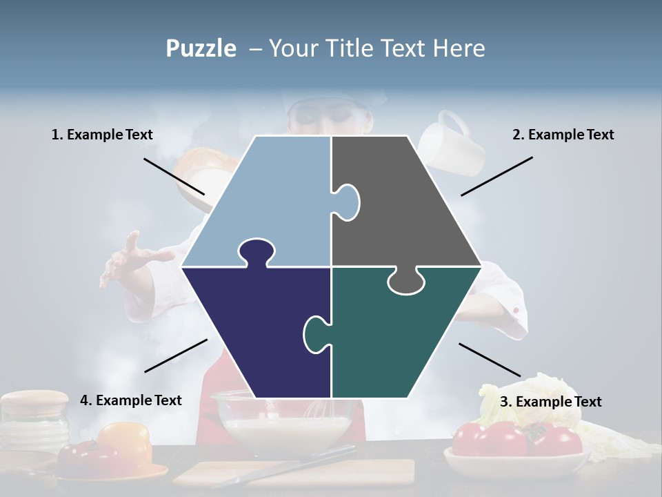 Diet View Mixing PowerPoint Template
