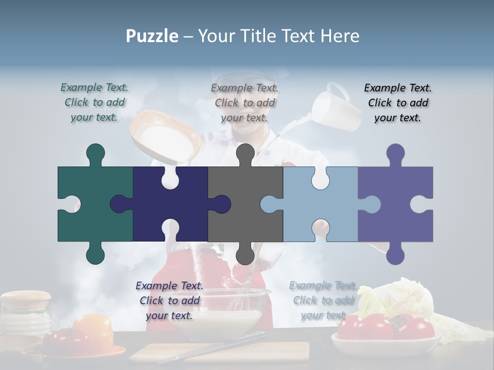Diet View Mixing PowerPoint Template