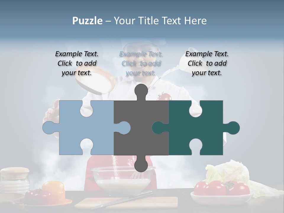 Diet View Mixing PowerPoint Template