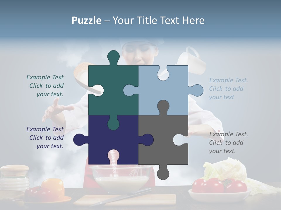 Diet View Mixing PowerPoint Template