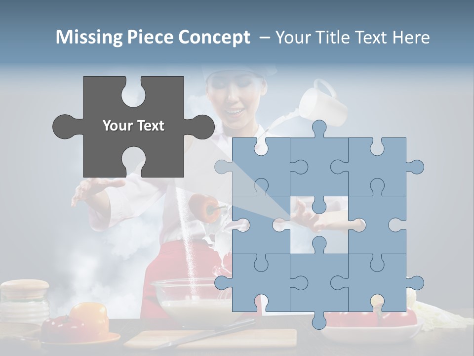 Diet View Mixing PowerPoint Template