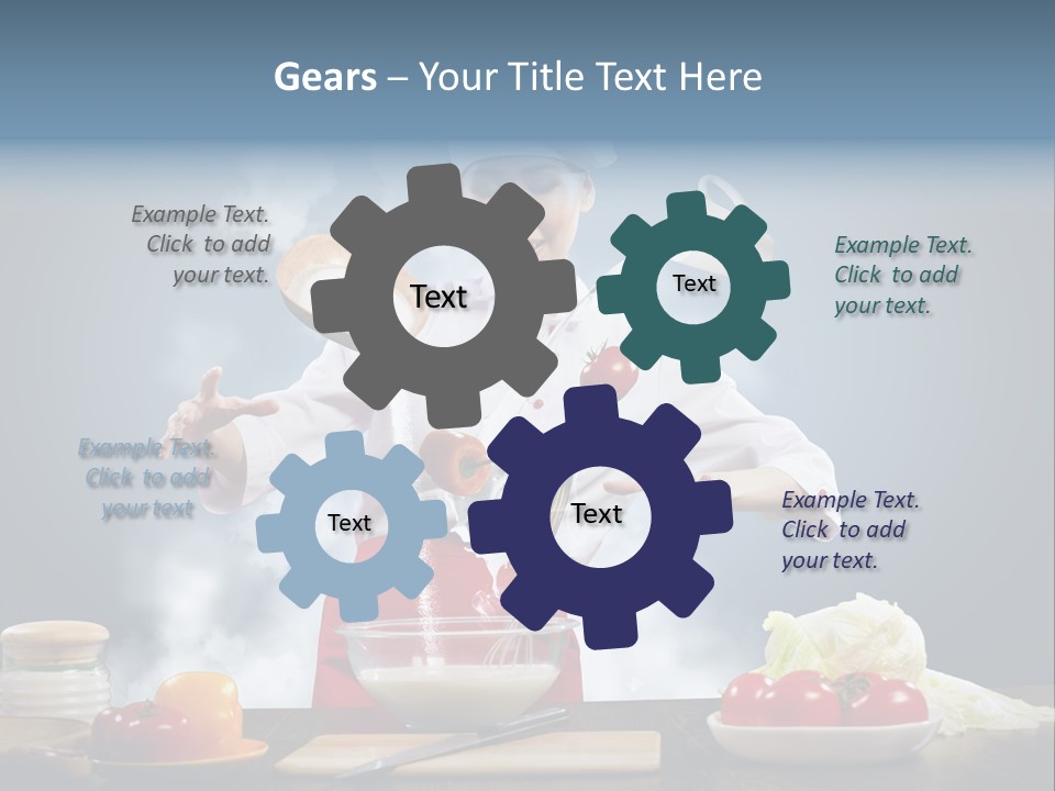 Diet View Mixing PowerPoint Template