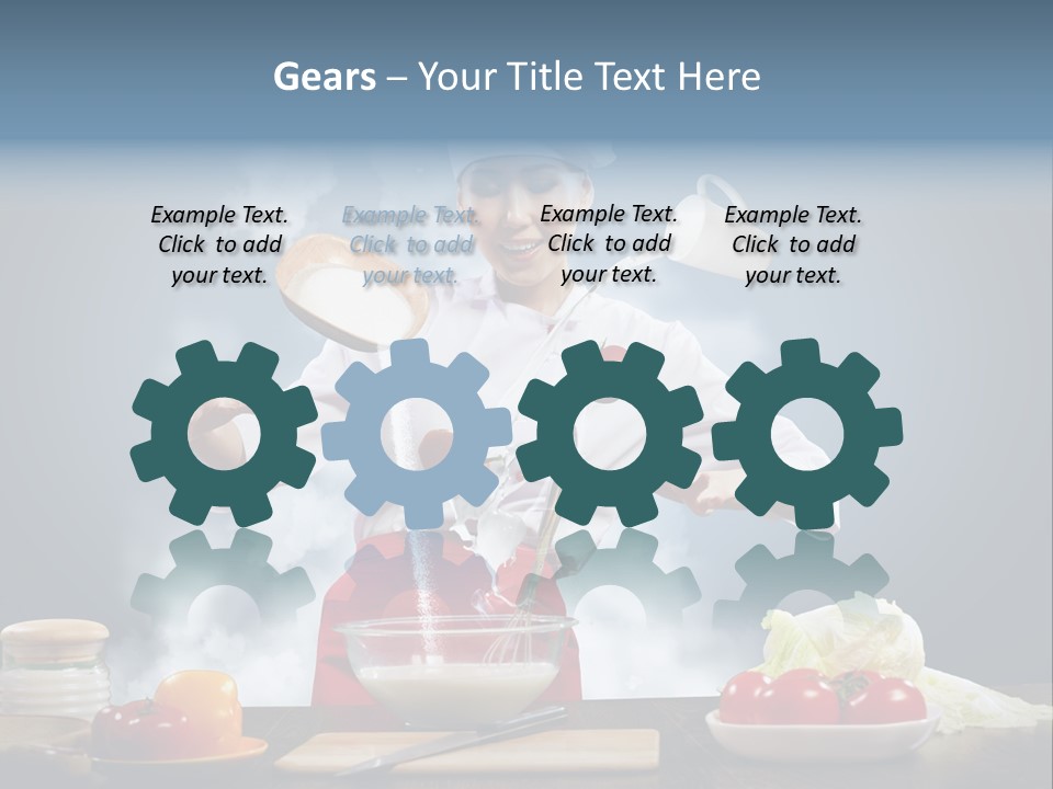 Diet View Mixing PowerPoint Template