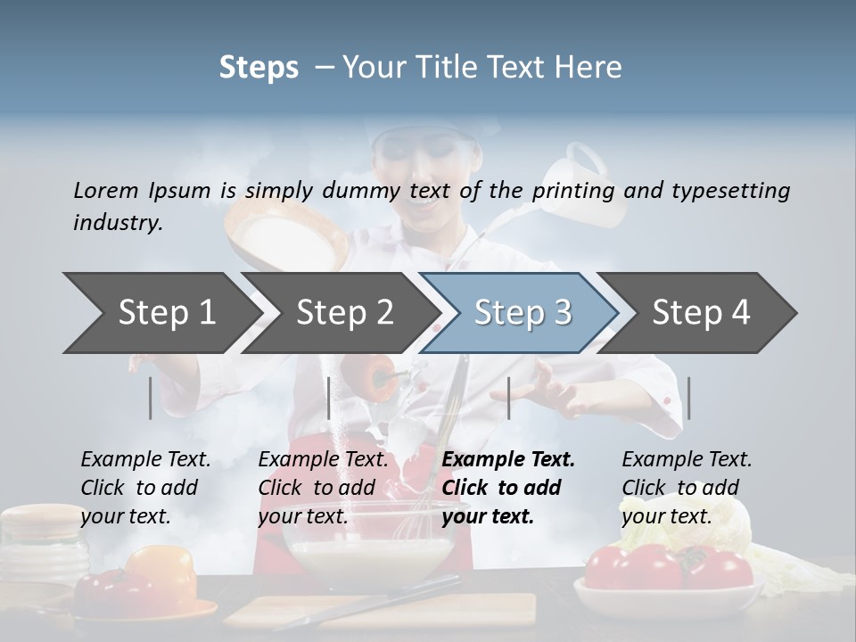 Diet View Mixing PowerPoint Template