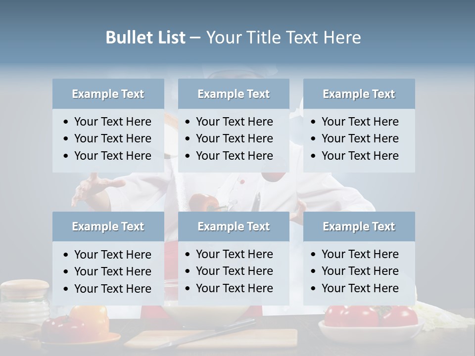 Diet View Mixing PowerPoint Template