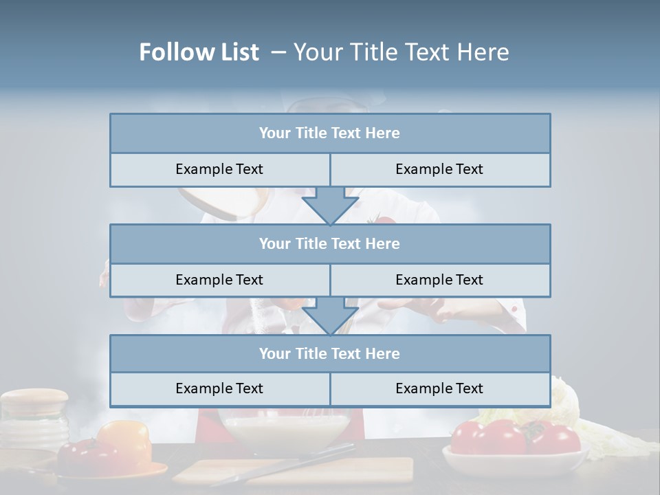 Diet View Mixing PowerPoint Template