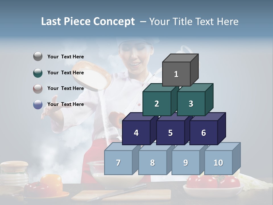 Diet View Mixing PowerPoint Template