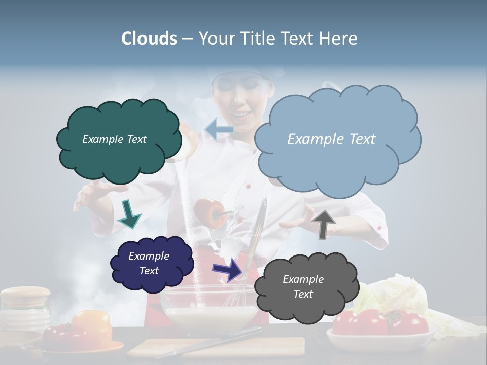 Diet View Mixing PowerPoint Template